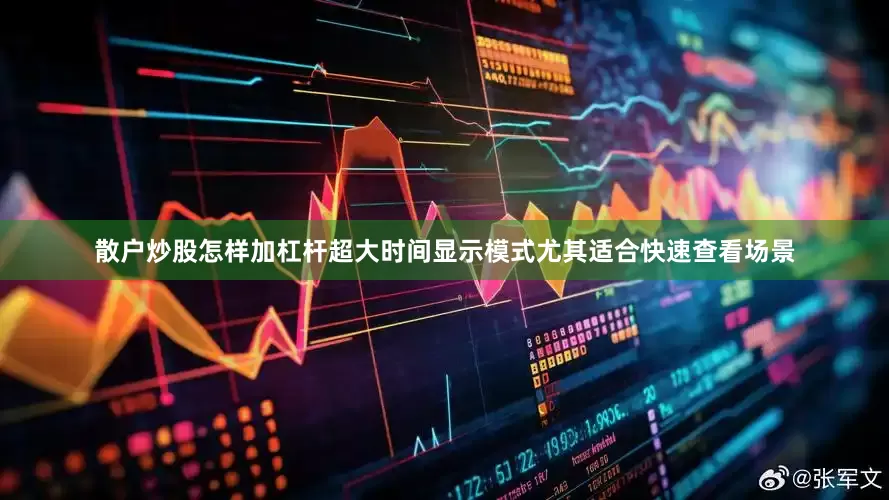 散户炒股怎样加杠杆超大时间显示模式尤其适合快速查看场景